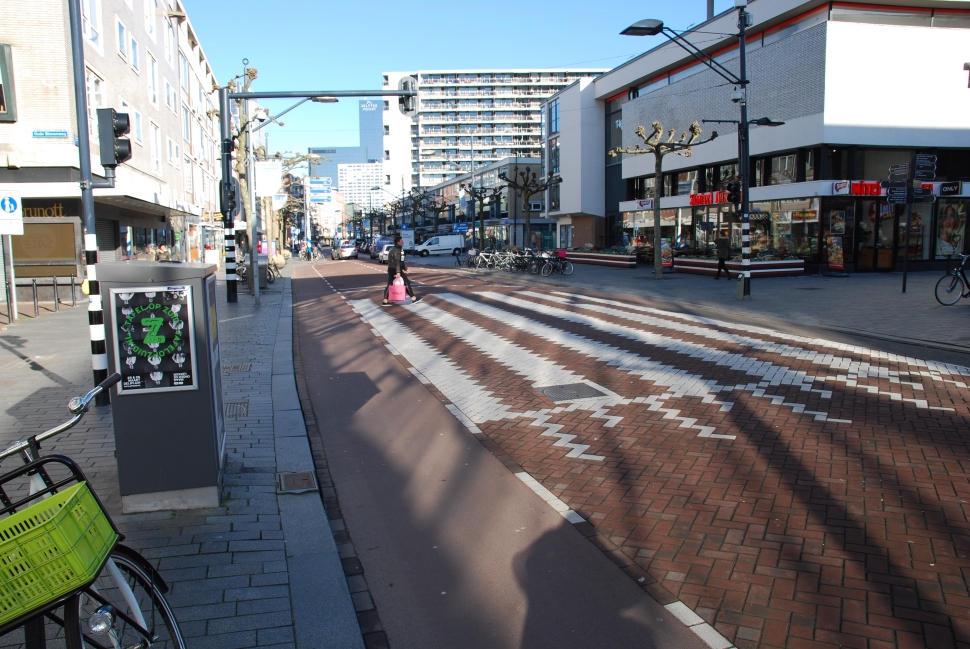 Rotterdam cobblestone roadway