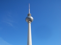 March 2017. Berlin — Rotterdam — Düsseldorf. Berlin, TV tower