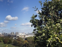 Панорамы. Панорама Лондона из Гринвичской обсерватории