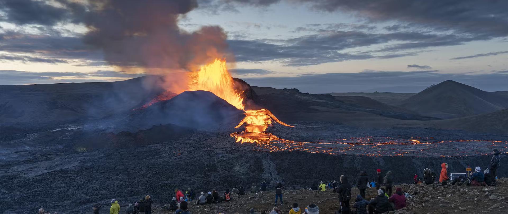 A picture from the internet. The lava looks photoshopped