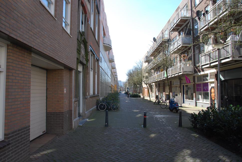 Типичный жилой квартал Роттердама