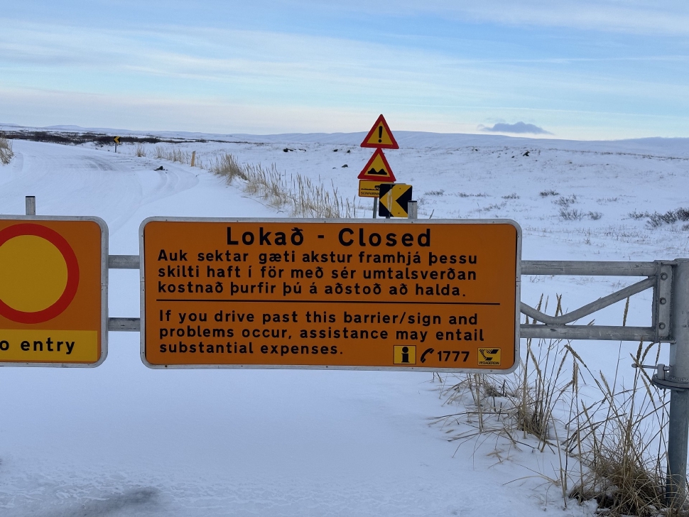 CLosed road