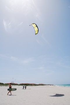 Skydiver in Varadero