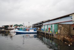 The pier in Cienfuegos
