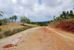 Road from Baracoa to Las Tunas
