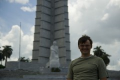 Me and the Jose Marti Monument