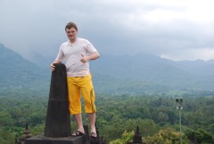 Me again at Borobudur