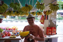 Me and the yellow watermelon