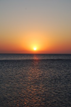 Sea view, sunrise