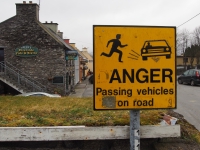 Ireland, March 2015. Sign