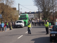 Ireland, March 2015. St. Patrick's day parade in Middleton