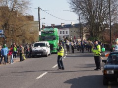 St. Patrick's day parade in Middleton
