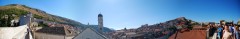 Another panorama of the old Dubrovnik