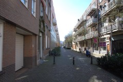 A typical residential neighborhood in Rotterdam