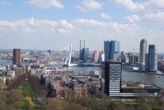 View of Rotterdam from the Euromast