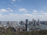March 2017. Berlin — Rotterdam — Düsseldorf. Rotterdam Panorama