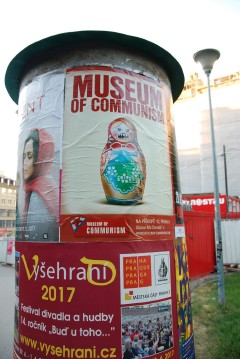 Advertisement for the Museum of Communism