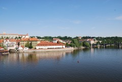View of the Vltava river