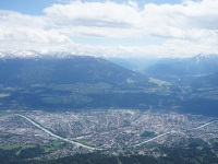 Garmish-Partenkirchen, Mittenwald, Innsbruck. May-June 2022 2022. Innsbruck view