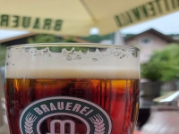 Garmish-Partenkirchen, Mittenwald, Innsbruck. May-June 2022 2022. Another delicious Bavarian beer