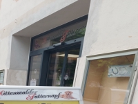 Garmish-Partenkirchen, Mittenwald, Innsbruck. May-June 2022 2022. Ice cream store for dogs in Mittenwald