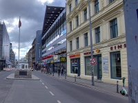 Moscow-Berlin 2021. Pandemic Checkpoint Charlie, almost no tourists