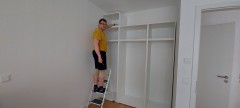 Assembling a closet