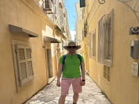 Corfu 2023. Me in Corfu Old Town
