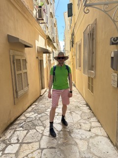 Me in Corfu Old Town