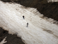May 2006 (Krasnodar region and Crimea). Those are skiers. In May. It was +20 outside.