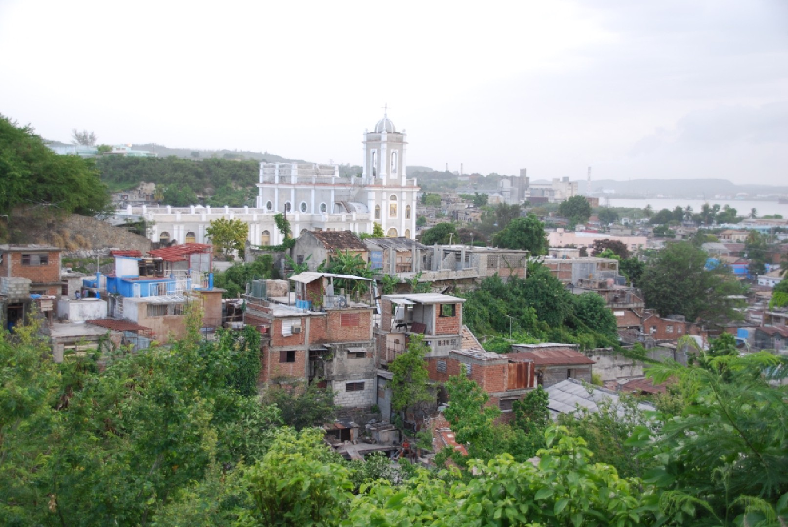 Вид на Сантьяго де Кубу