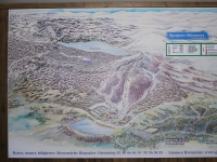 Новый год 2008 (Норвегия, Швеция, Дания). Схема горнолыжной трассы