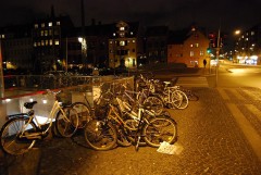 Швеция, Гётеборг, велосипедный паркинг