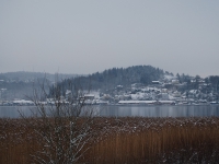 Новый год 2008 (Норвегия, Швеция, Дания). Пейзаж в пути из Дании в Швецию