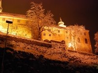 Новый год 2008 (Норвегия, Швеция, Дания). Замок Акерхус вечером
