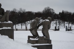 Фрогнер-парк, одна из скульптур Вигелланда