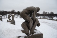 Фрогнер-парк, еще одна из скульптур Вигелланда