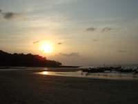 Thailand, Indonesia, Singapore (winter 2010). Sunset