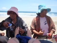 Thailand, Indonesia, Singapore (winter 2010). Local Balinese lady