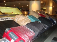 Тайланд, Индонезия, Сингапур (зима 2010). Выдача багажа в Домодедово