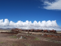 Перу и Боливия. Зима-весна 2011. Кладбище паровозов