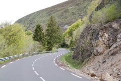 Горная дорога на юге Франции