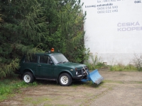 Czech Switzerland and a bit of Dresden. Niva with a bucket