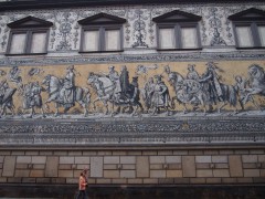Панно "Шествие князей" в Дрездене