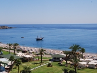 Greece, Rhodes, August-September 2015. Sea view