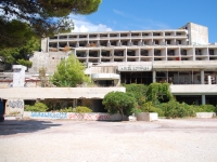 Croatia, Mlini 2017. Ruined hotel Goritsina