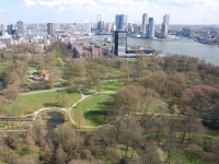 March 2017. Berlin — Rotterdam — Düsseldorf. View of Rotterdam from the Euromast