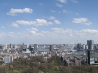 March 2017. Berlin — Rotterdam — Düsseldorf. Rotterdam Panorama