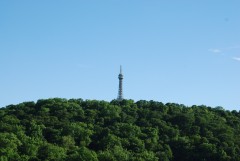 Вид на "Эйфелеву" башню