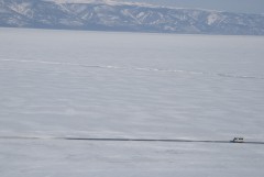 Буханка на ледяной дороге
